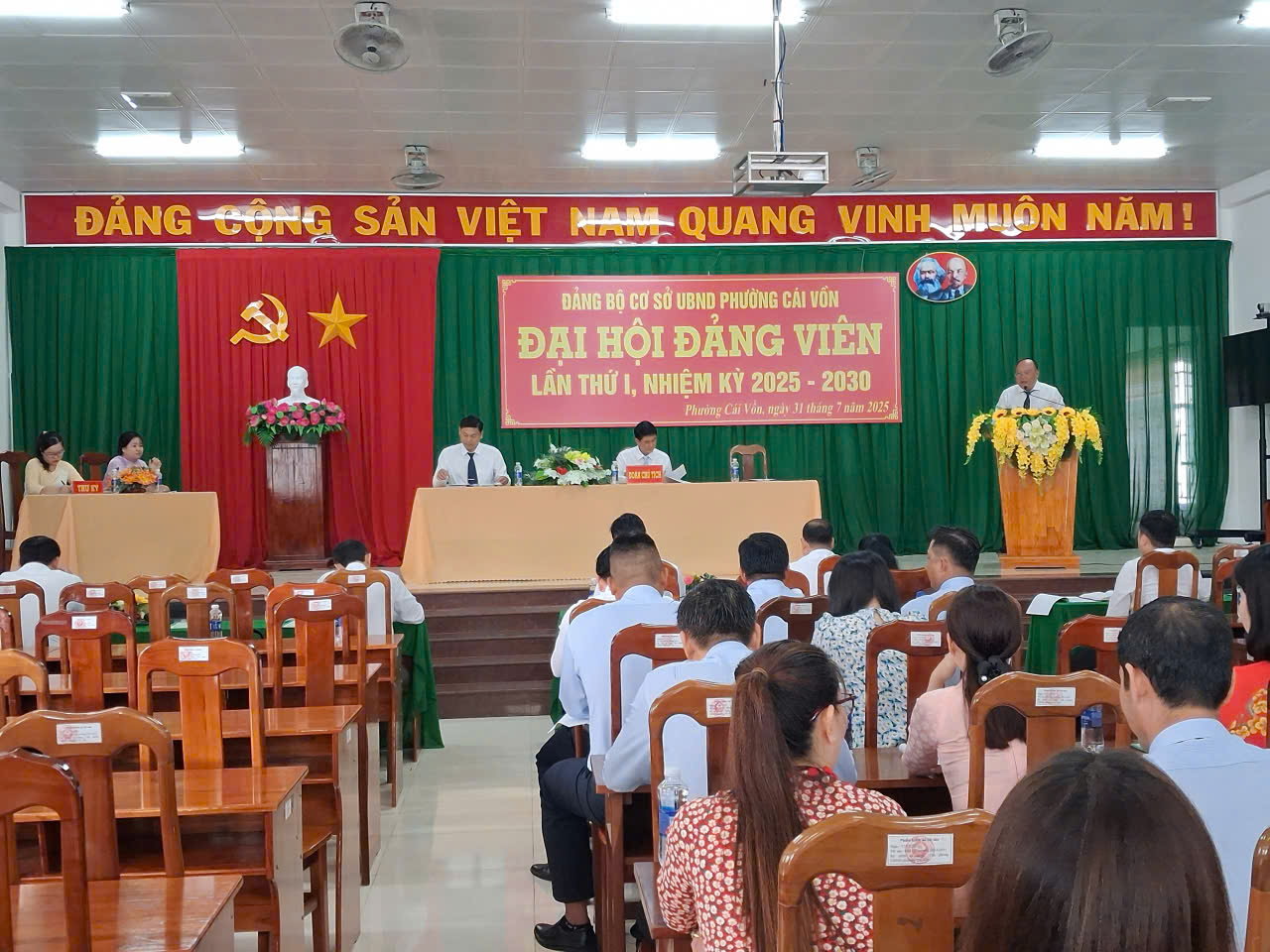Đại hội Đảng viên nhiệm kỳ lần thứ nhất NK 2025-2030