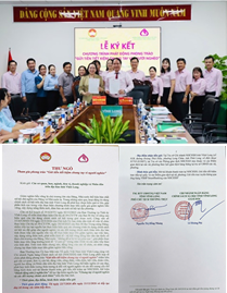 Ký kết chương trình phát động phong trào “gửi tiền tiết kiệm chung tay vì người nghèo”